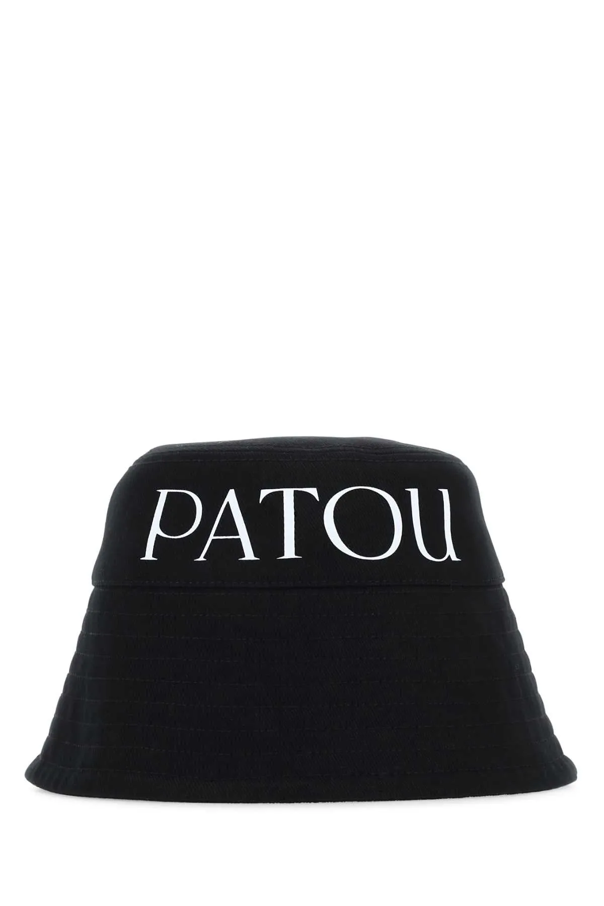 Patou Black Canvas Hat