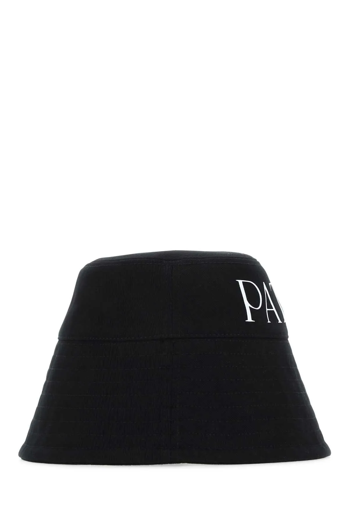 Patou Black Canvas Hat