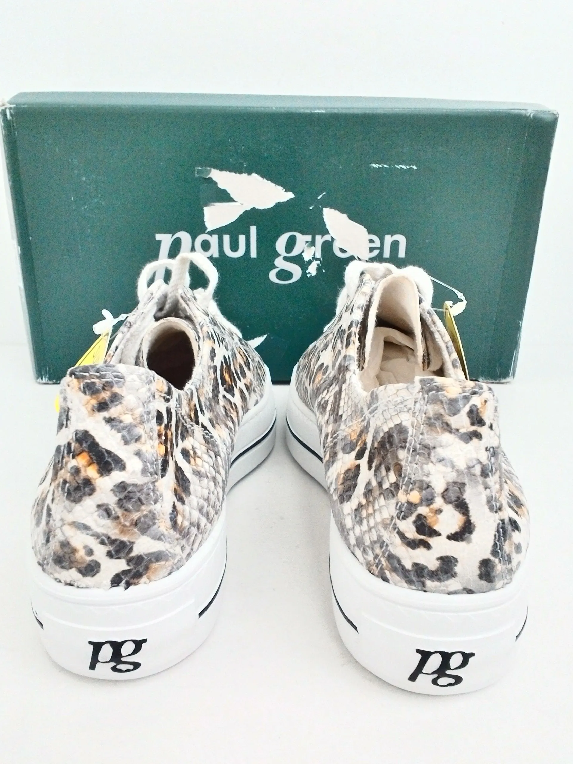 Paul Green Women's Bixby Sneaker Wild Leopard Size 8.5 (US), 6 (UK)