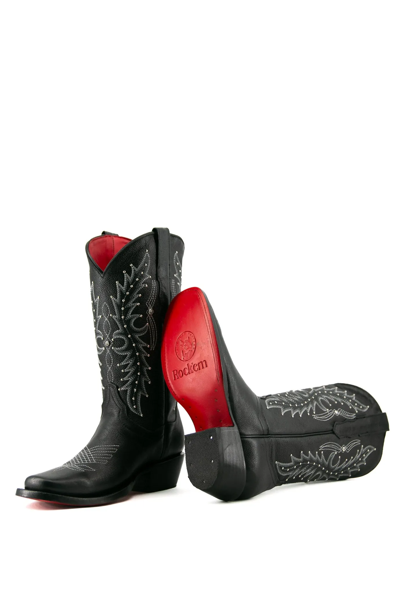 Paulina Frontier Red Bottom Cowgirl Boot