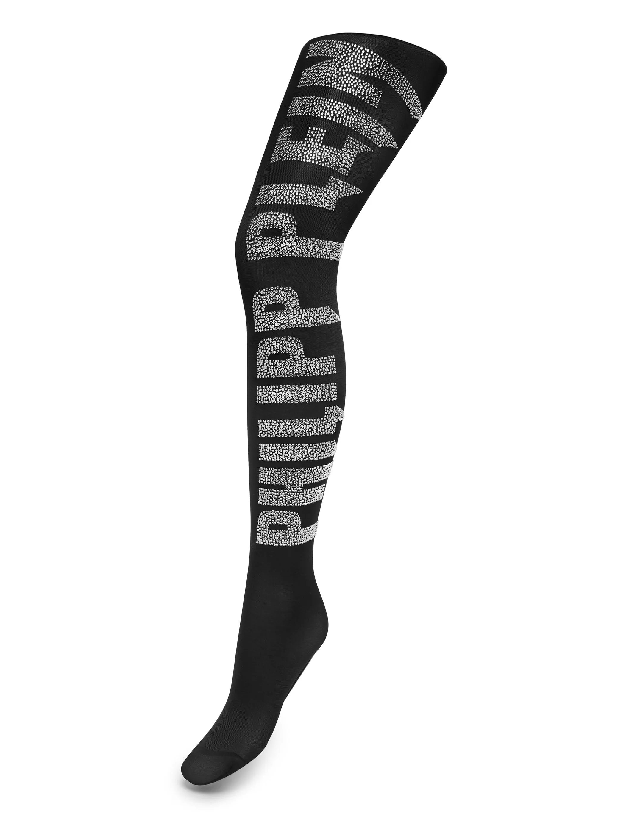 PHILIPP PLEIN Tights Crystal Plein