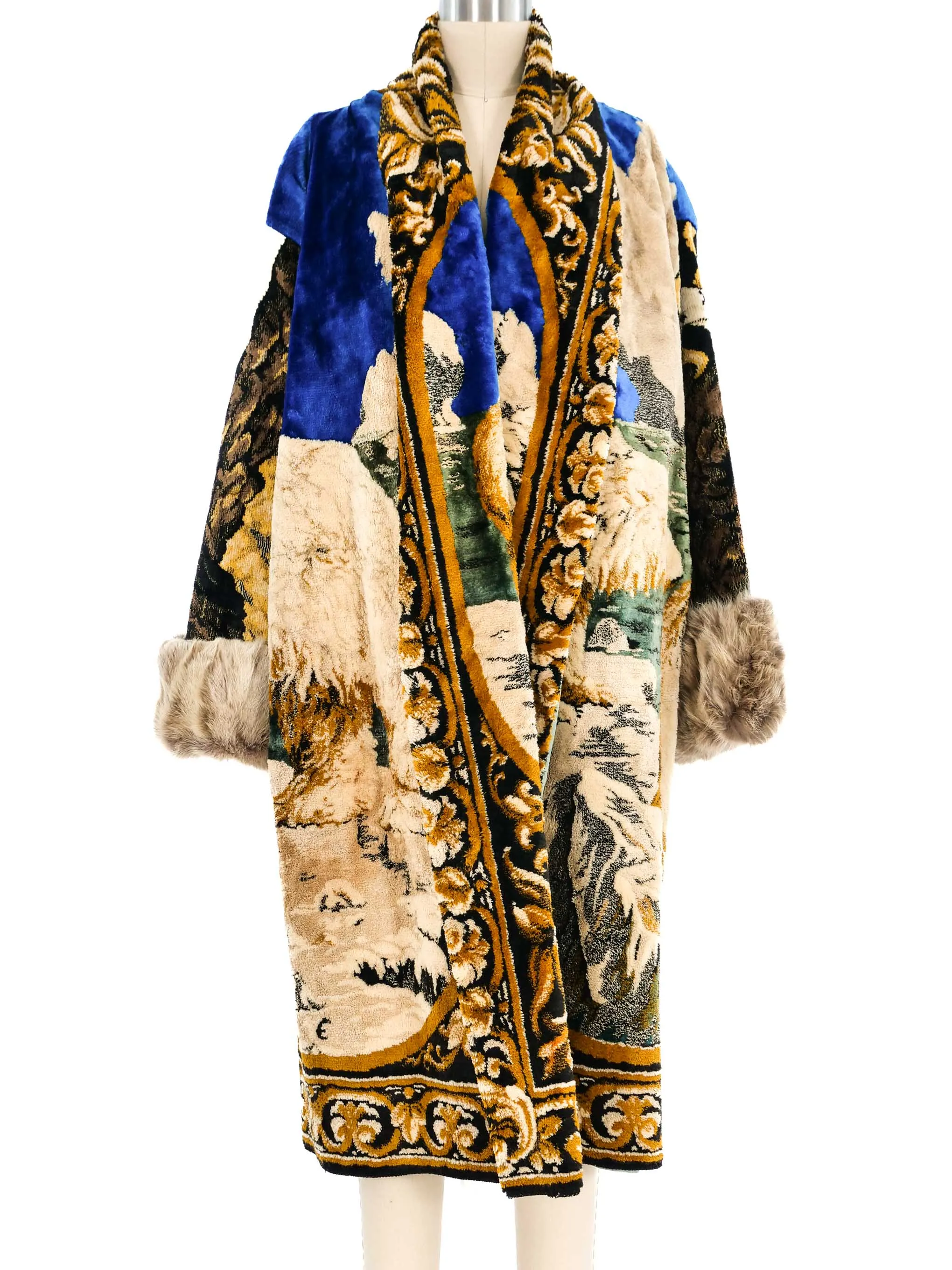 Polar Bear Tapestry Coat