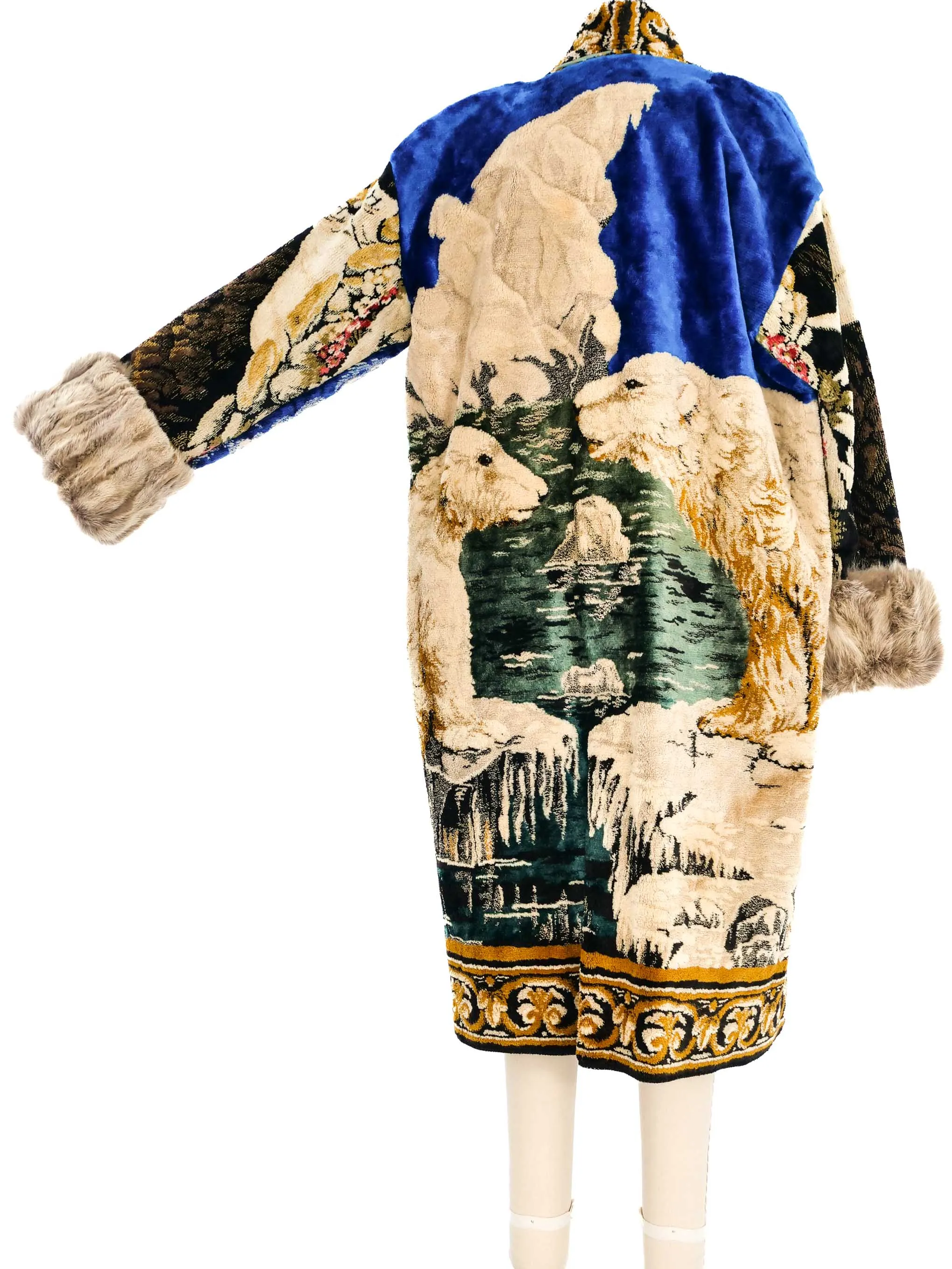 Polar Bear Tapestry Coat