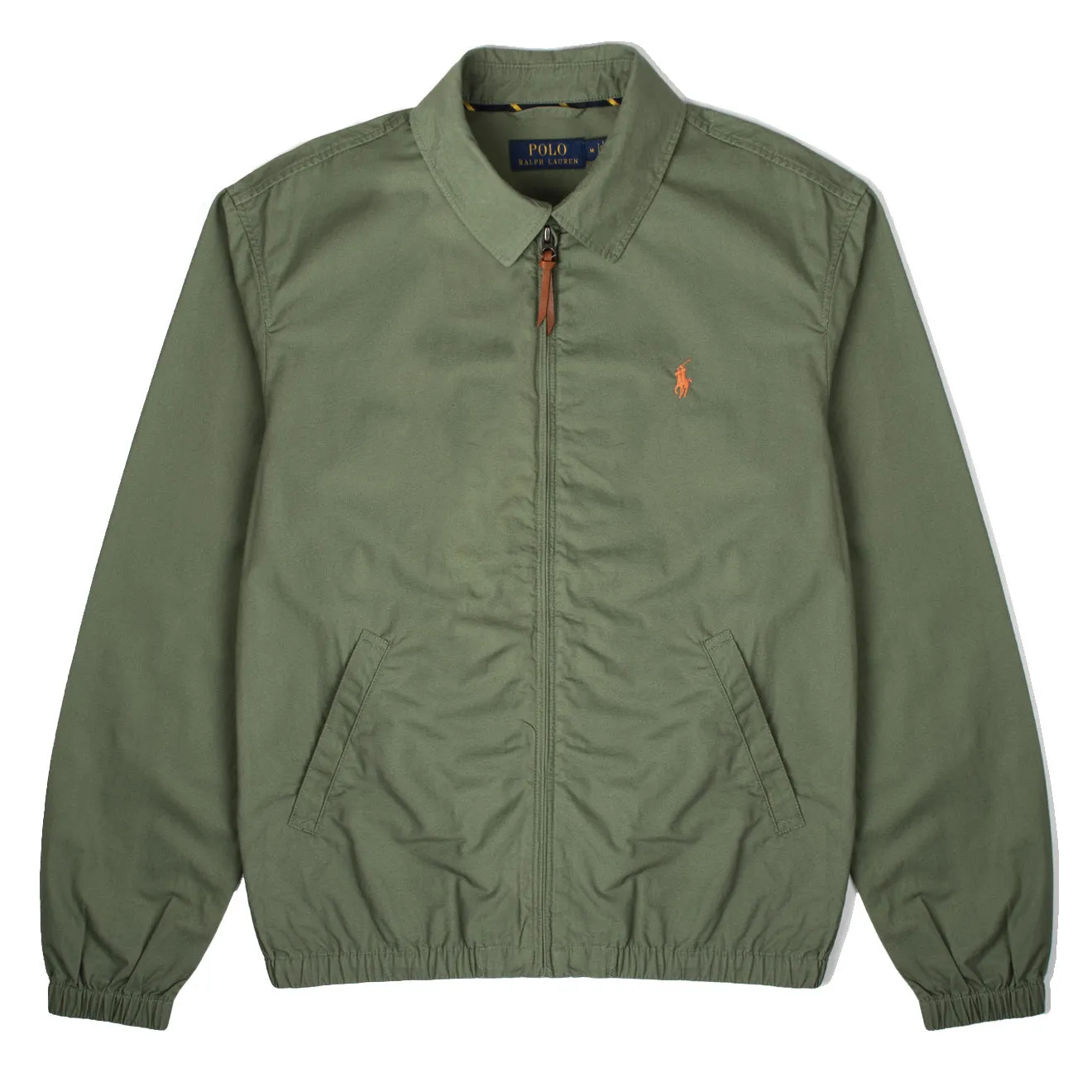 Polo Ralph Lauren Bayport Classic Poplin Jacket Cargo Green