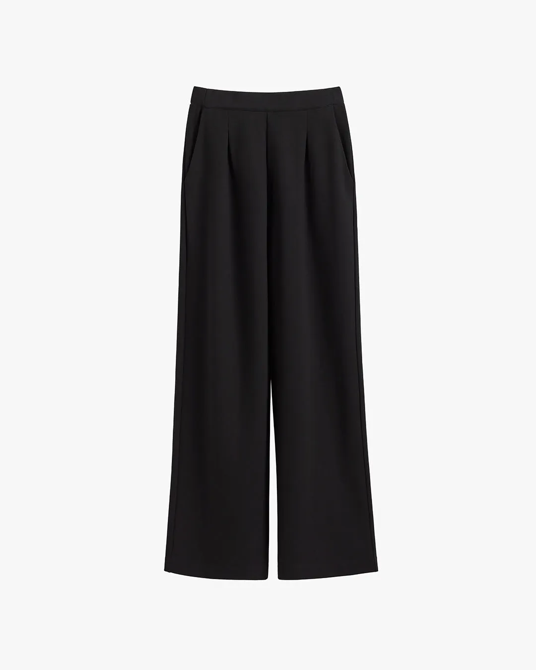 Ponte Wide-Leg Pant