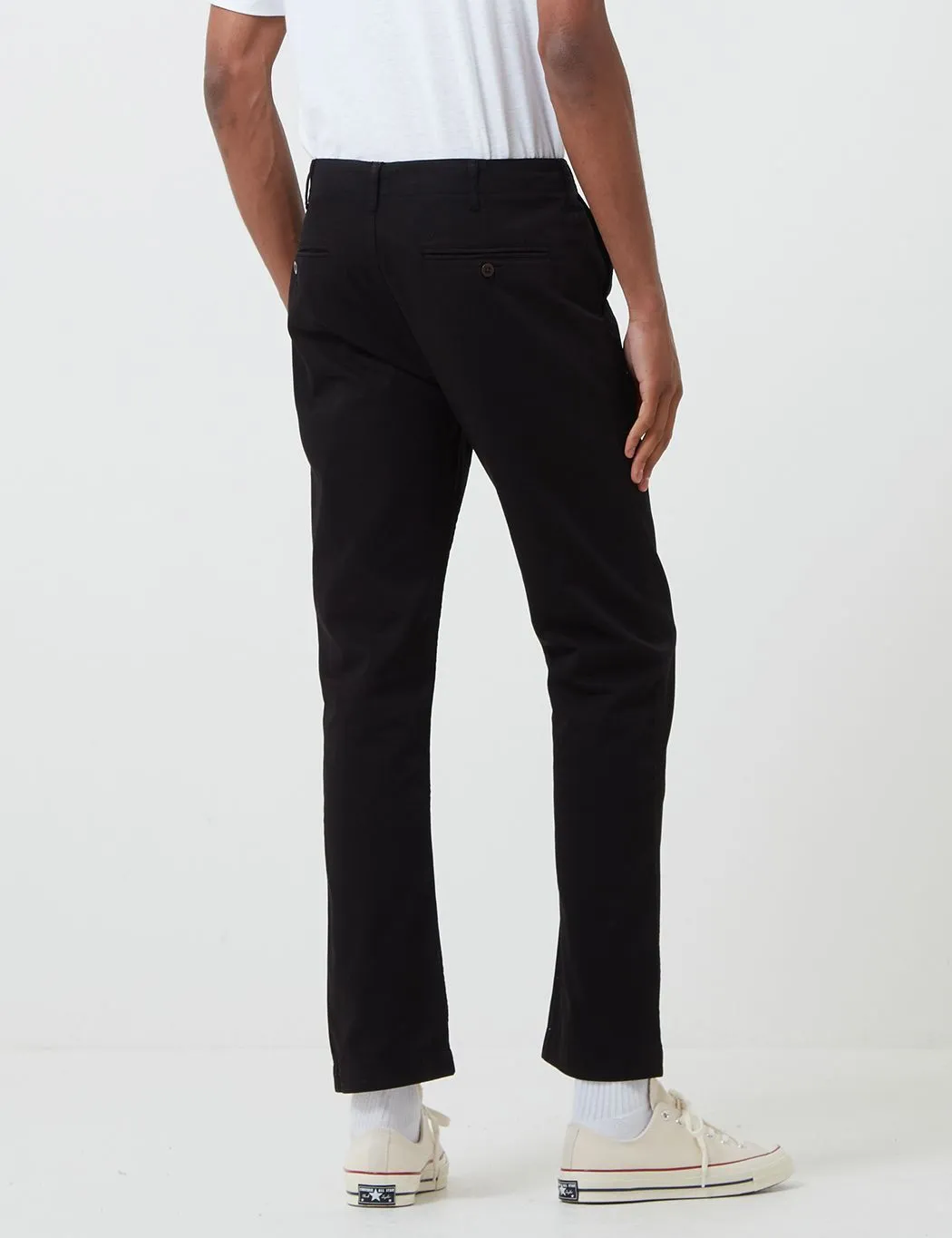 Portuguese Flannel Labura Trousers - Black