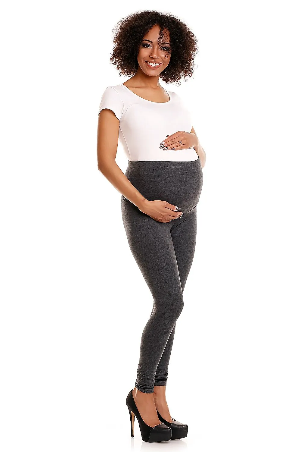 Pressure-Free Maternity Leggings - Model 84439 PeeKaBoo | Marvis