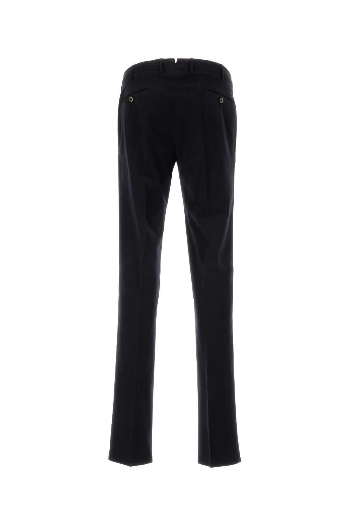 Pt Torino Midnight Blue Stretch Modal Blend Pant