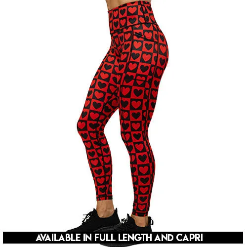 Queen Of Hearts Leggings