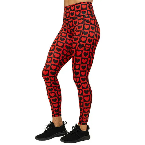 Queen Of Hearts Leggings