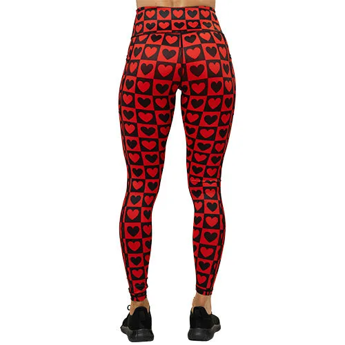 Queen Of Hearts Leggings