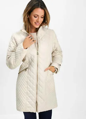 Quilted Country Coat by bonprix | Look Again