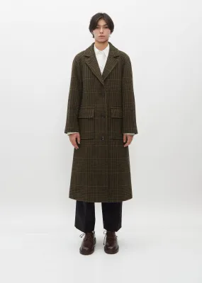 Raglan Wool Overcoat