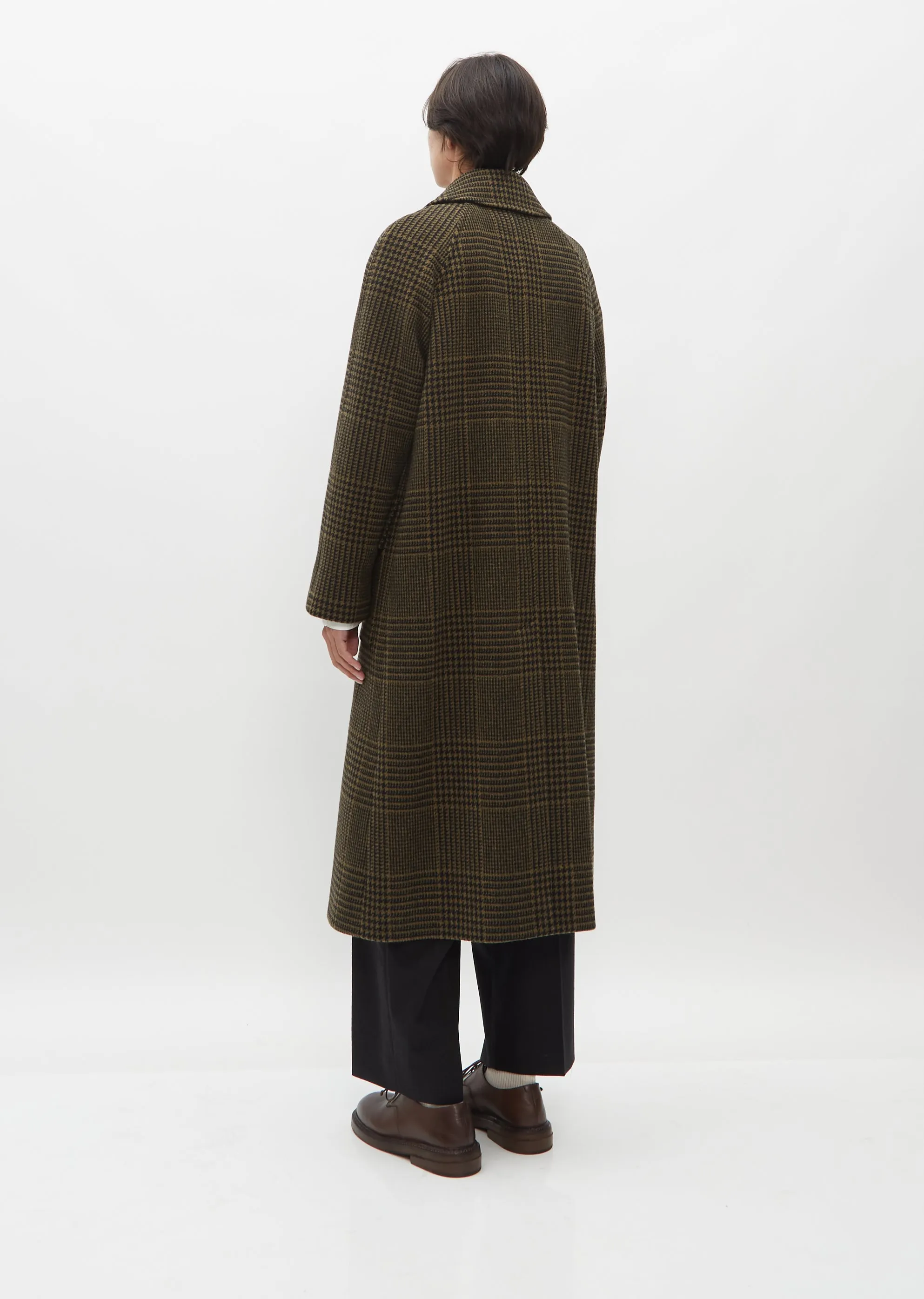 Raglan Wool Overcoat