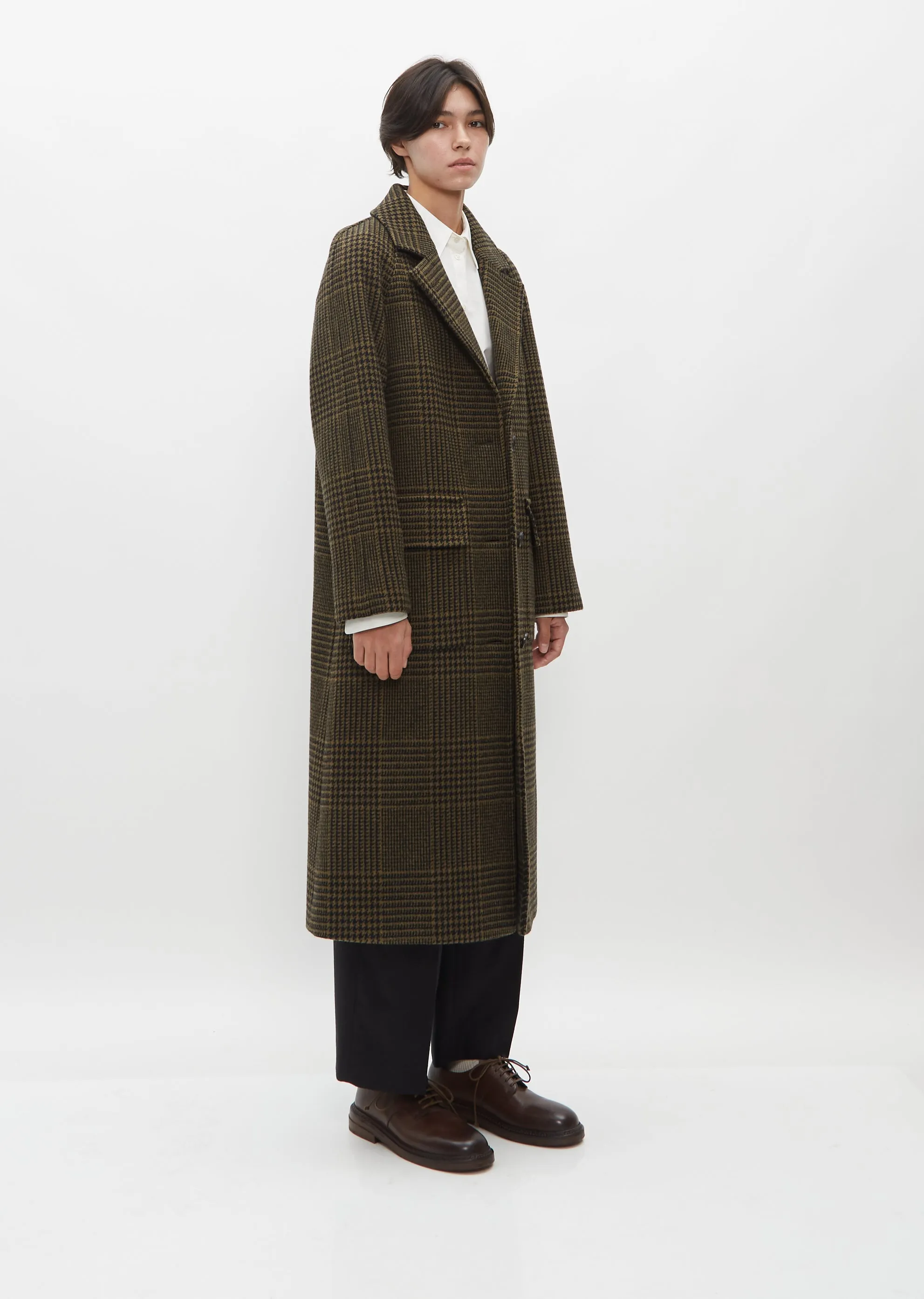 Raglan Wool Overcoat