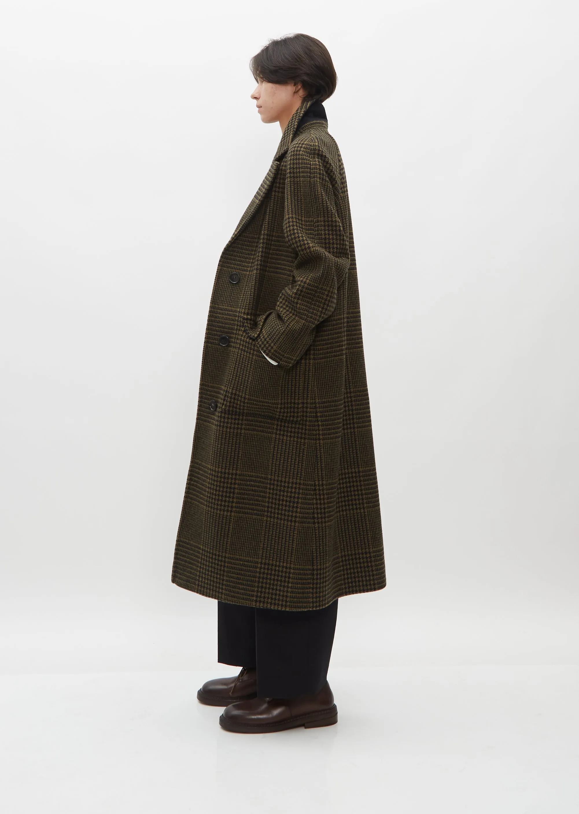 Raglan Wool Overcoat