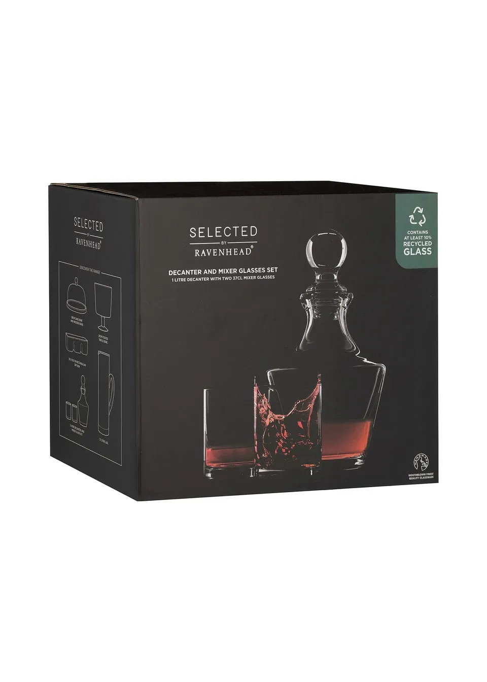 Ravenhead Selected Decanter Set with 2 Glasses