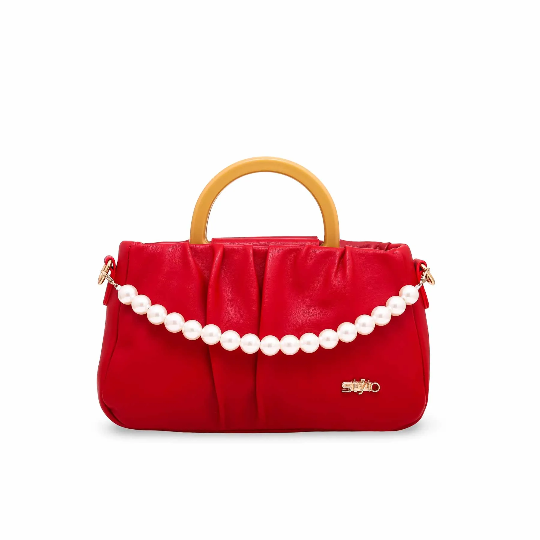 Red Formal Hand Bag P36064