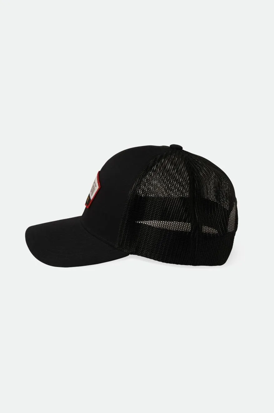 Regal Netplus Trucker Hat - Black/Black