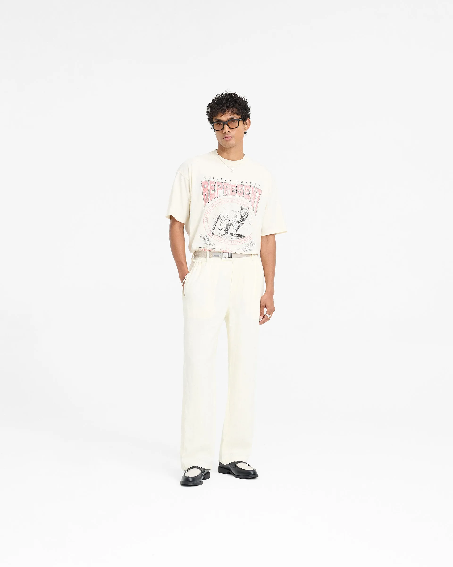 Represent X Duke + Dexter Resort Pant - Ecru