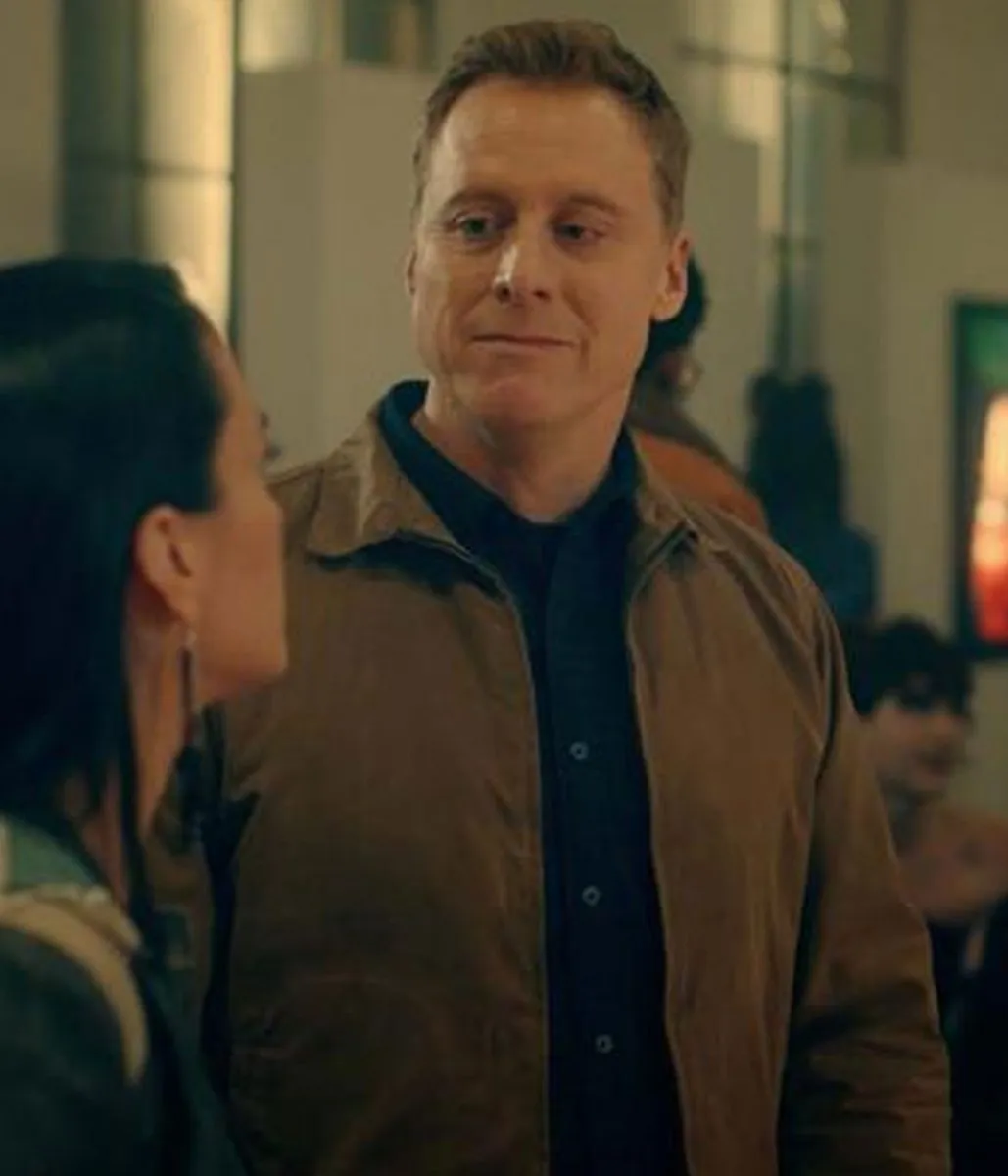 Resident Alien Season 3 Alan Tudyk Brown Jacket