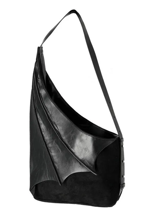 Restyle - Winged Hobo Black - Bag