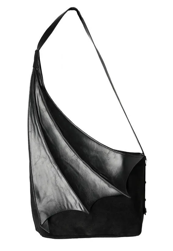 Restyle - Winged Hobo Black - Bag