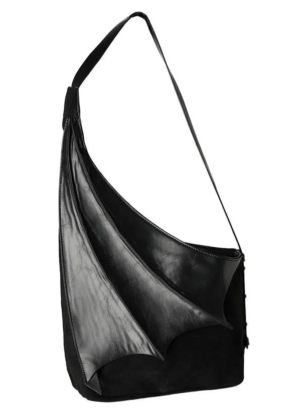 Restyle - Winged Hobo Black - Bag