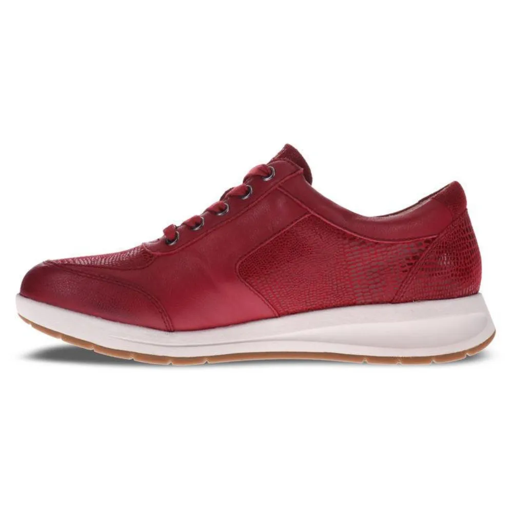 Revere Boston Cherry Lizard Sneaker (Women's)