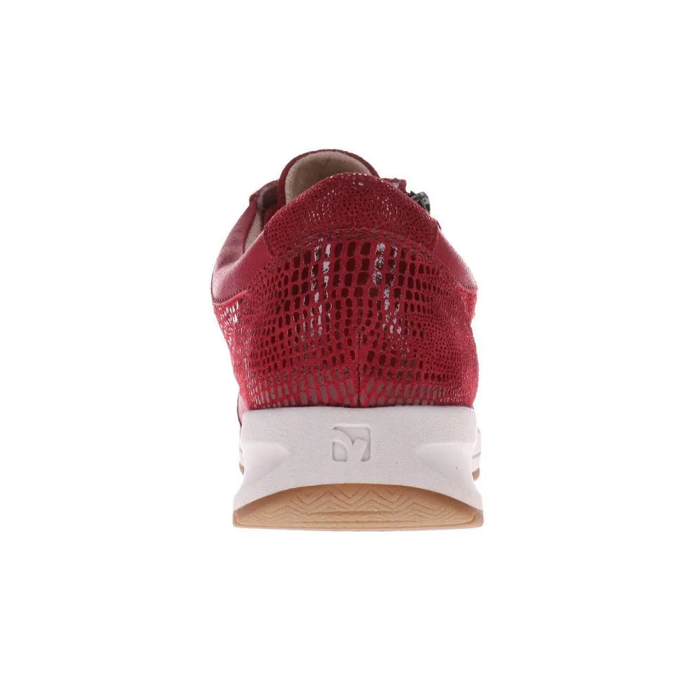 Revere Boston Cherry Lizard Sneaker (Women's)