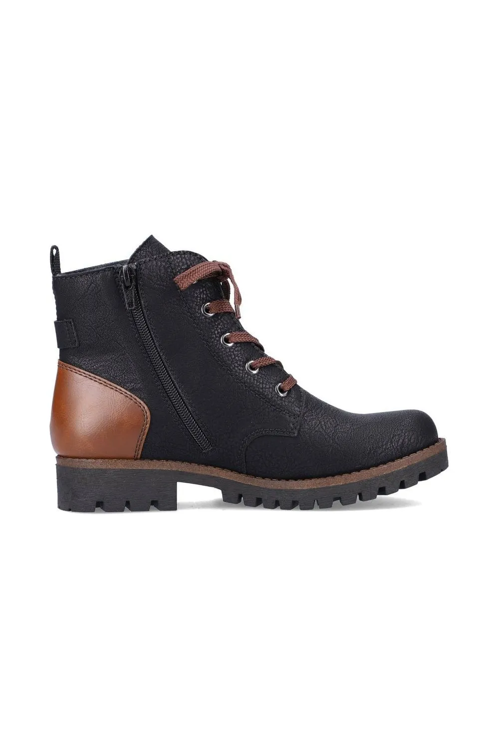 Rieker 78502-00 Black Water Resistant boot