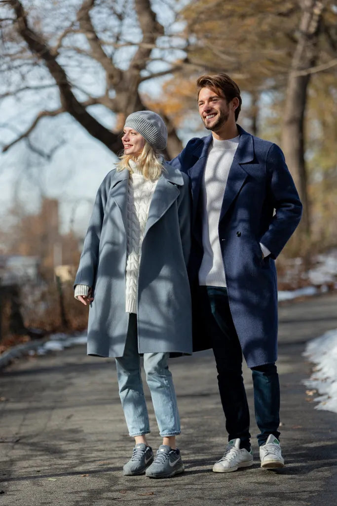 Royal Single-Breasted Merino Overcoat