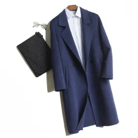 Royal Single-Breasted Merino Overcoat