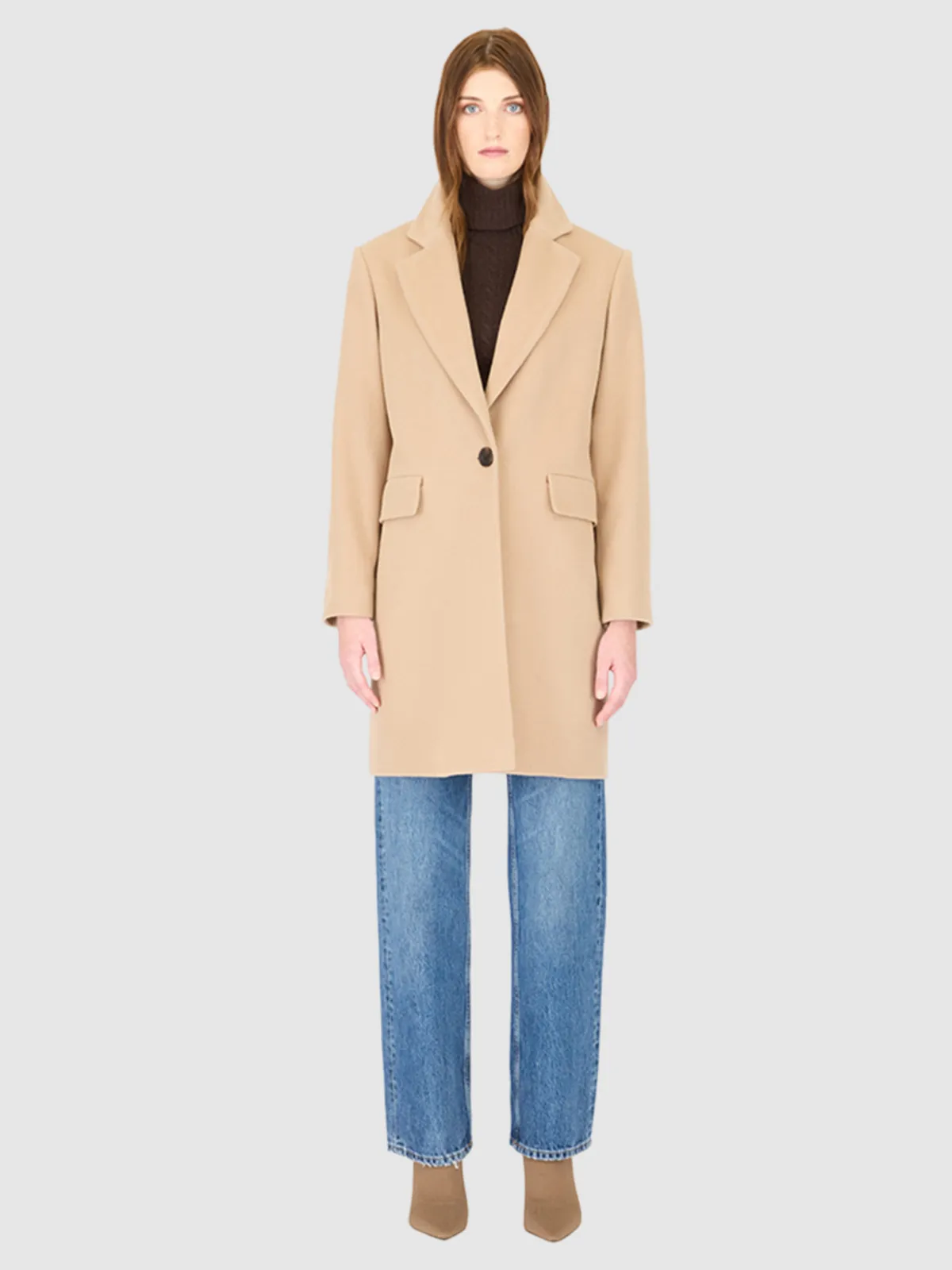 Scarlett Coat - Camel