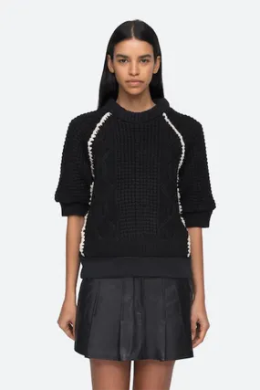 Sea New York - Leni S/S Sweater - Black