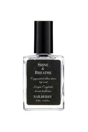 Shine & Breathe | Top Coat fra Nailberry