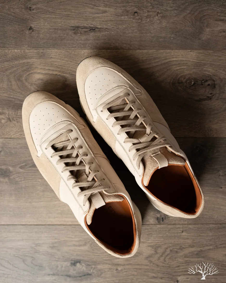 Sneaker - Parchment Janus Calf Suede