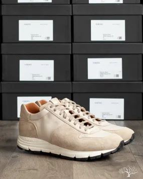 Sneaker - Parchment Janus Calf Suede