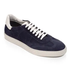 Solaro Navy Suede / Off White Retro Sneaker