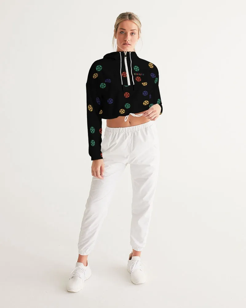 SQD Ball Women's Cropped Windbreaker