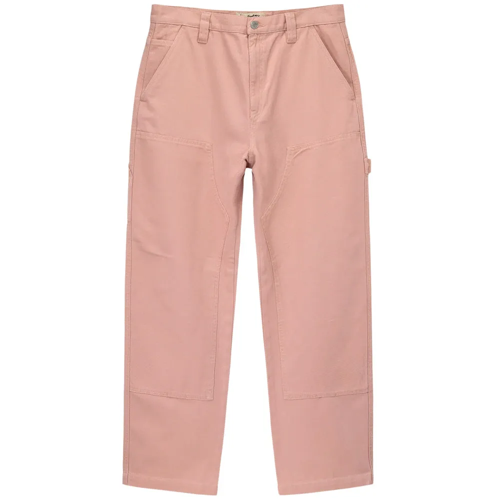 STSSY CANVAS WORK  PANT // SALMON