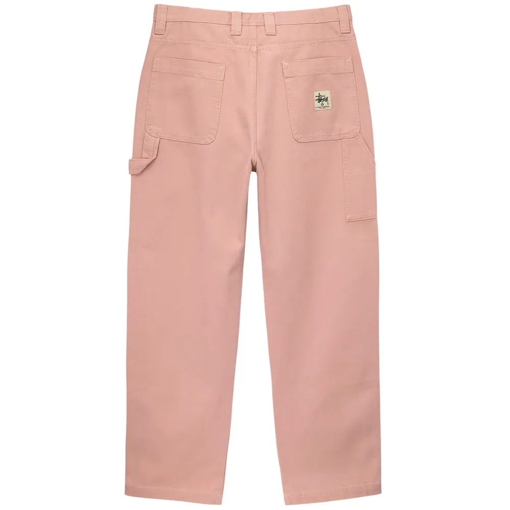 STSSY CANVAS WORK  PANT // SALMON