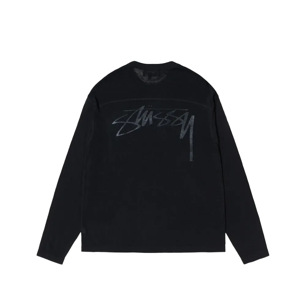 Stussy Football Sweater Black 117181