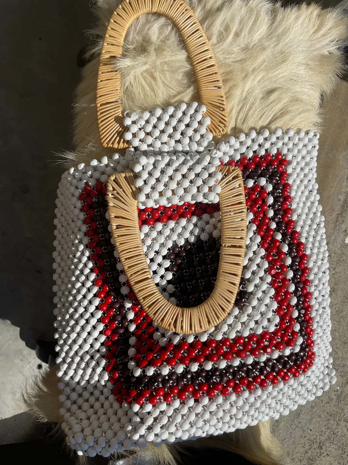 SUSTAIN - ULLA JOHNSON BEADED BAG