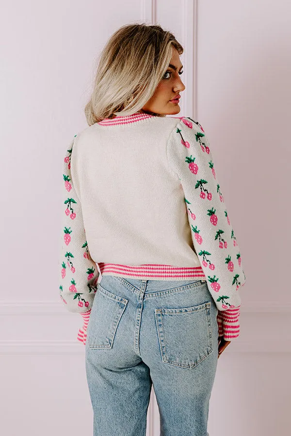 Sweetie Pie Knit Sweater Top