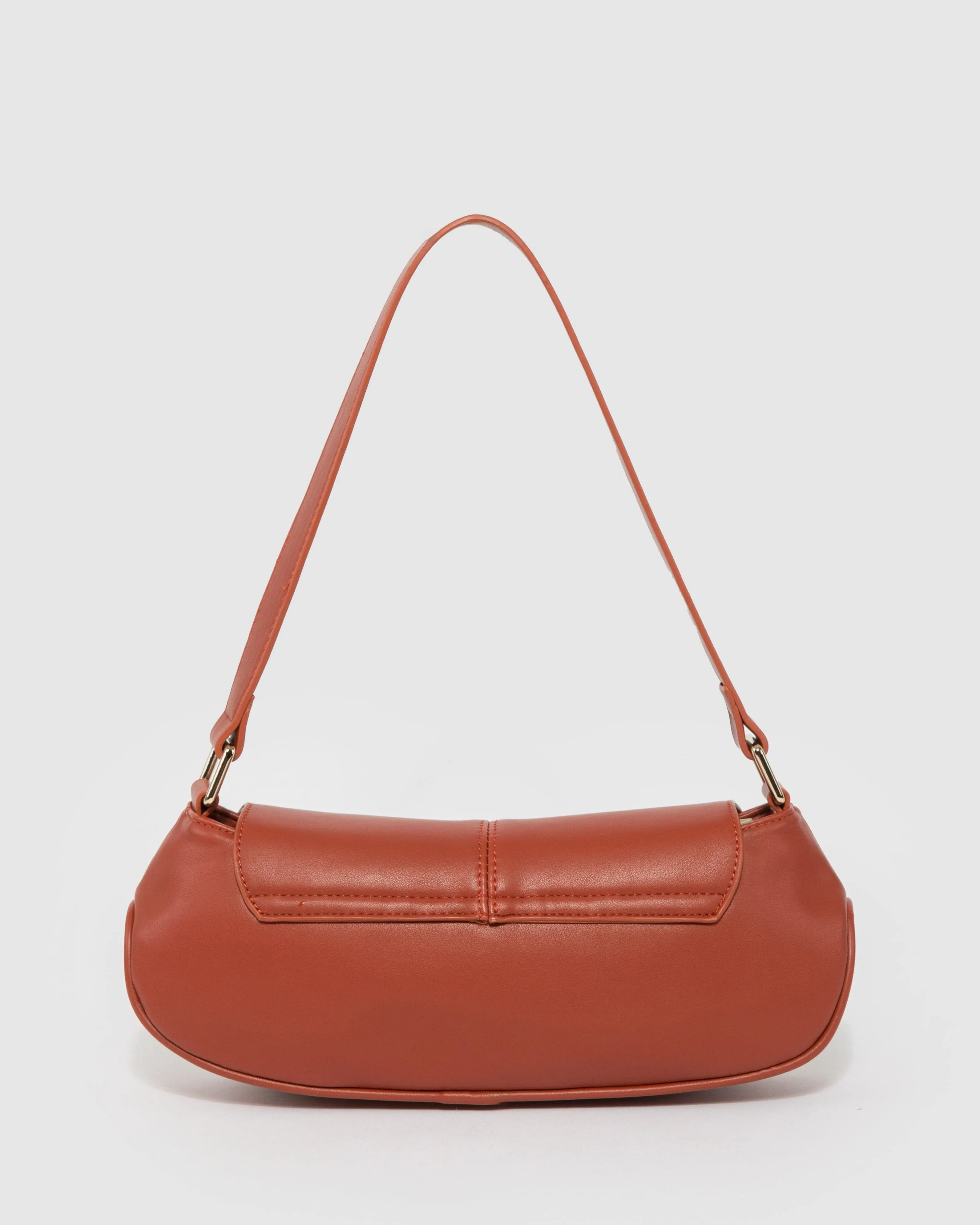 Terracotta Suki Baguette Bag