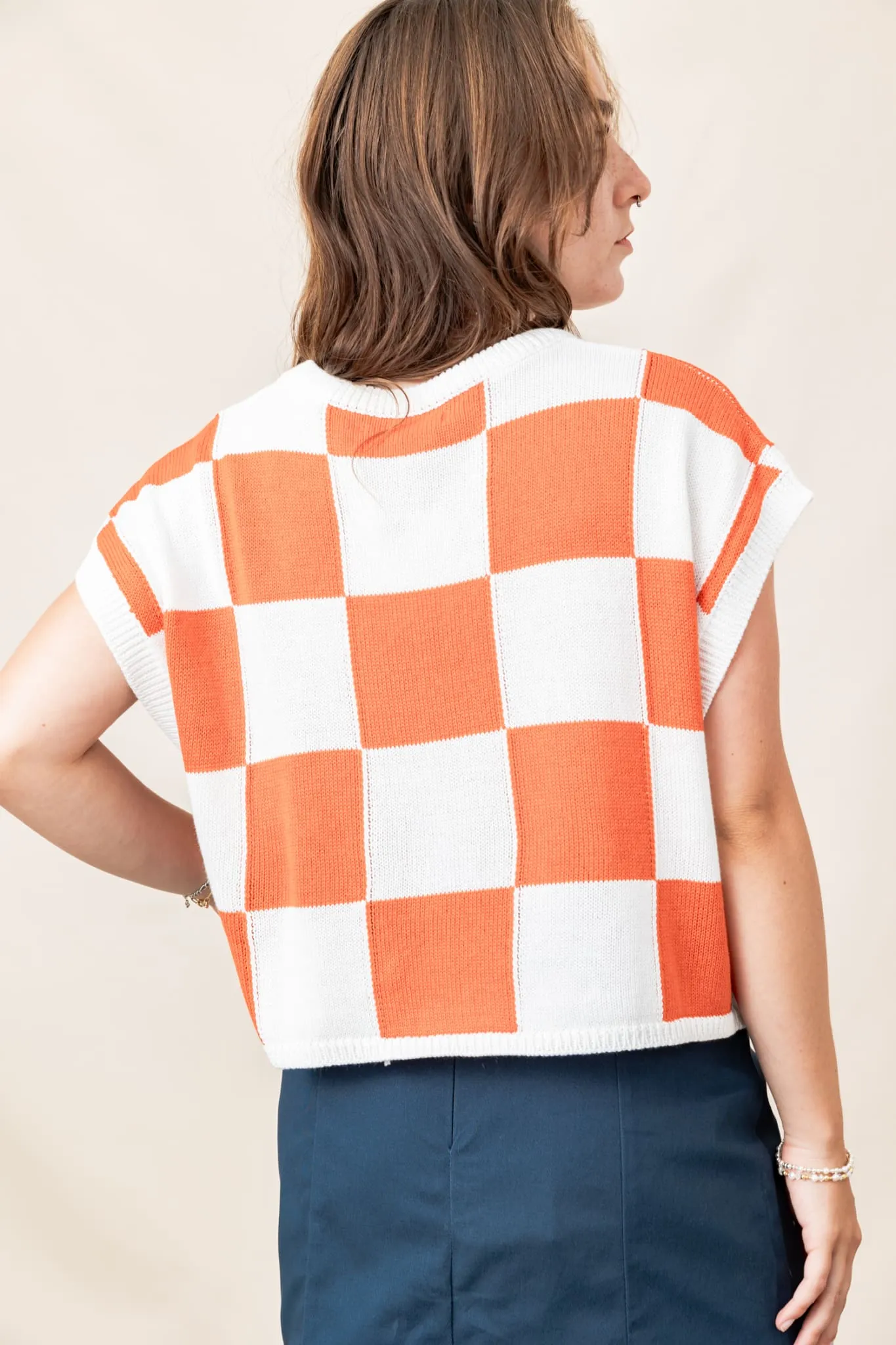 The Checkerboard Sweater