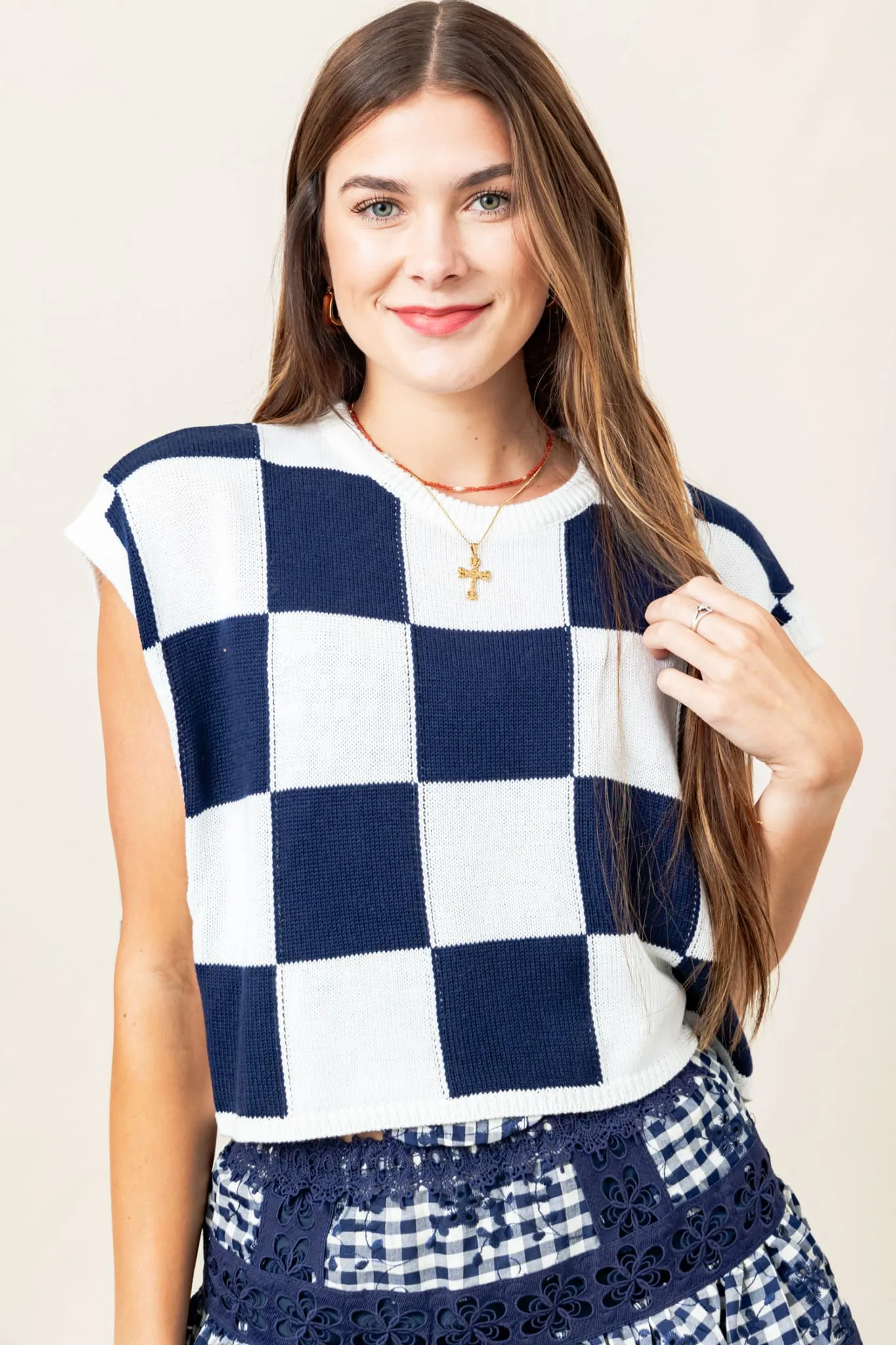 The Checkerboard Sweater