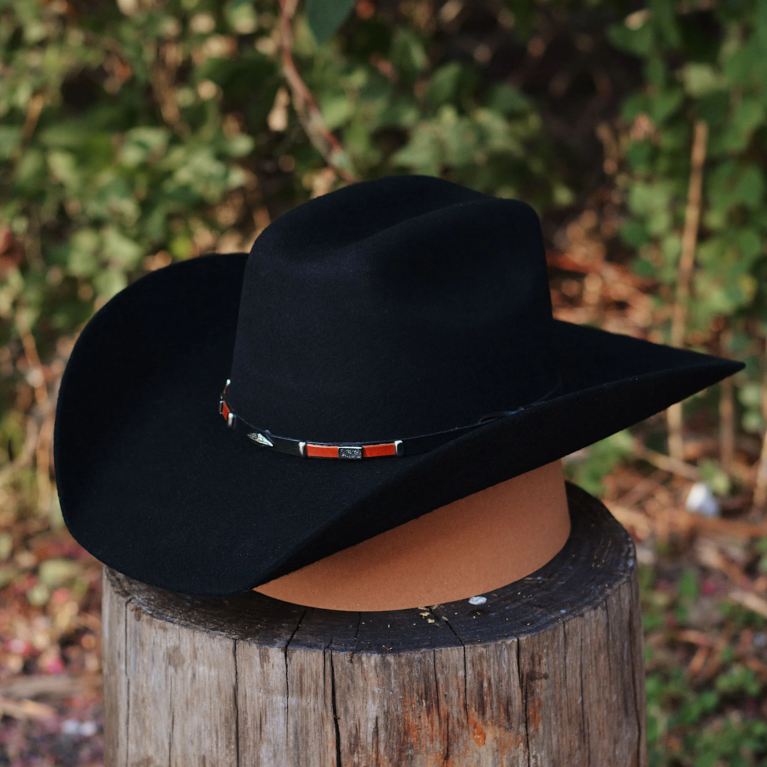 The Malboro Black Western Felt Hat