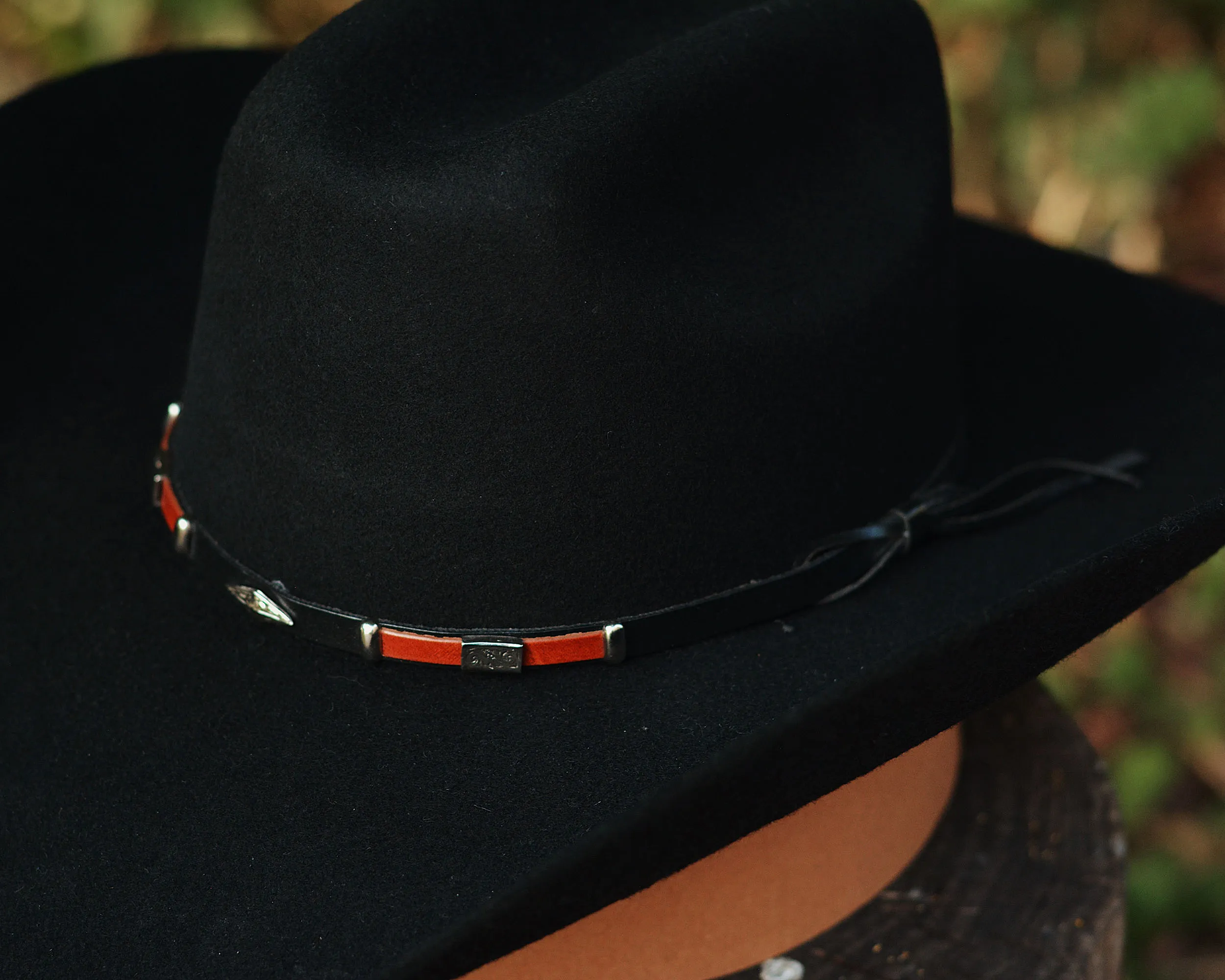 The Malboro Black Western Felt Hat